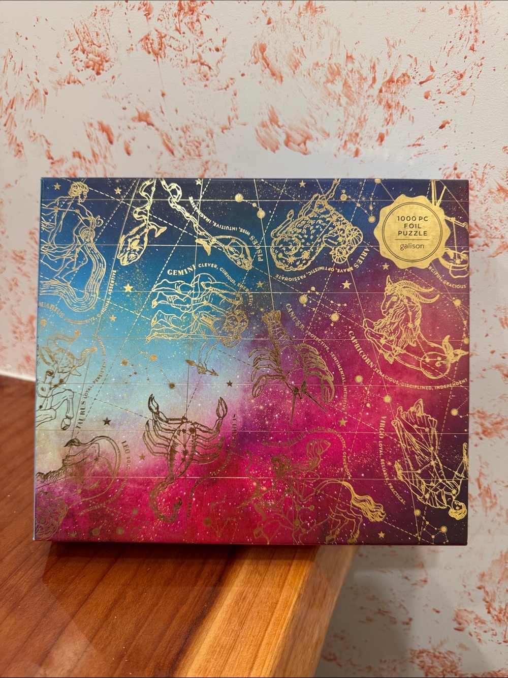 Galison Astrology - 1000 Piece Foil Puzzle